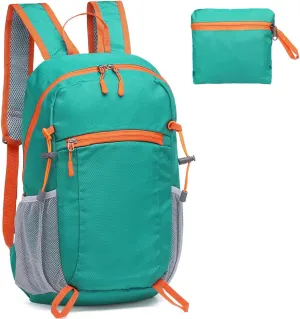 Hiking Daypack Packable, Camping Backpack Water Resistant Lightweight Polyester for Men Women Travel Outdoor