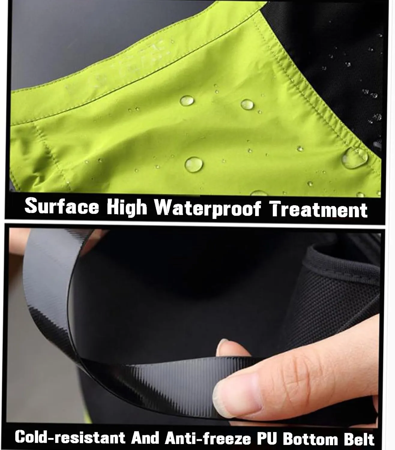 Hiking Gaiters, Cloth Boot Gaiters, Outdoor Walking Gaiters, Ankle Leg Gaiters, for Men and Women for Mountain Snow Hiking Skiing Walking Climbing Gardening