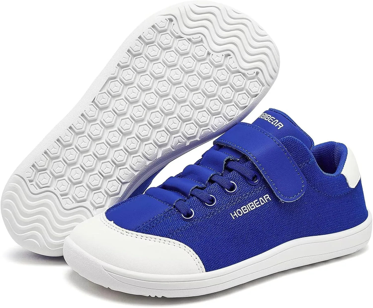 HOBIBEAR Kids Barefoot Shoes Wide Minimalist Zero Drop Sneaker for Boys Girls(Toddler/Little Kid/Big Kid)