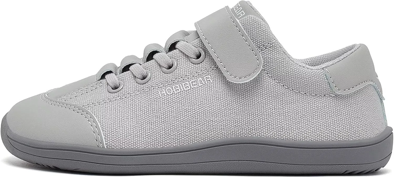 HOBIBEAR Kids Barefoot Shoes Wide Minimalist Zero Drop Sneaker for Boys Girls(Toddler/Little Kid/Big Kid)