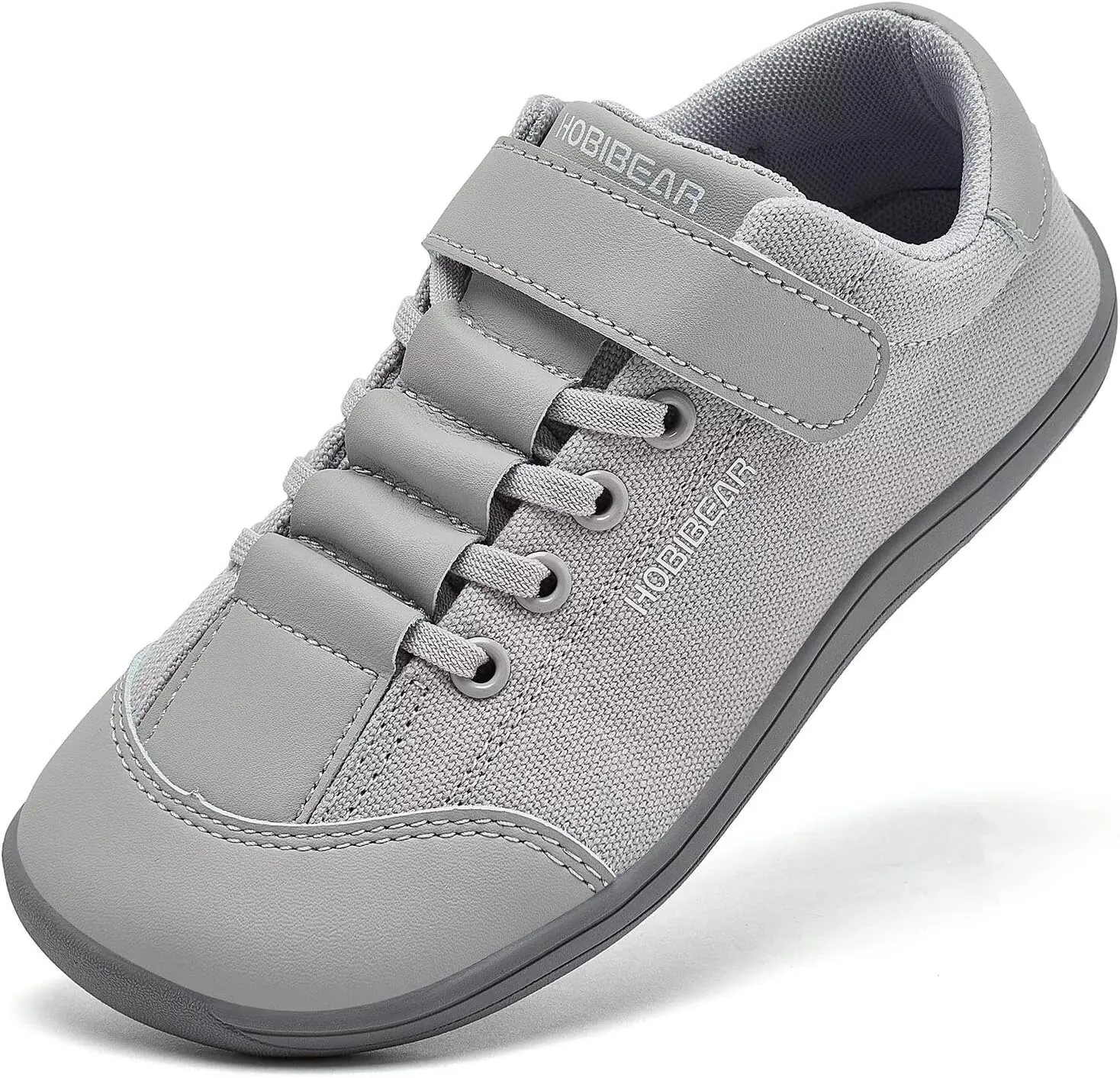 HOBIBEAR Kids Barefoot Shoes Wide Minimalist Zero Drop Sneaker for Boys Girls(Toddler/Little Kid/Big Kid)
