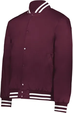 Holloway Heritage Jacket Maroon/White M