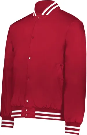 Holloway Heritage Jacket Scarlet/White XL