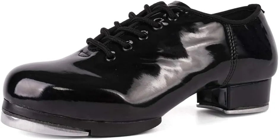 HROYL Women & Men Tap Shoes Unisex Tap Dance Shoes Women Girls Tap Shoes for Jazz Tap Shoes,CLdance5