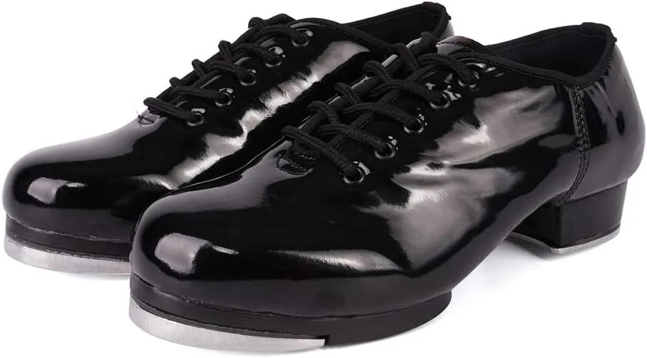 HROYL Women & Men Tap Shoes Unisex Tap Dance Shoes Women Girls Tap Shoes for Jazz Tap Shoes,CLdance5