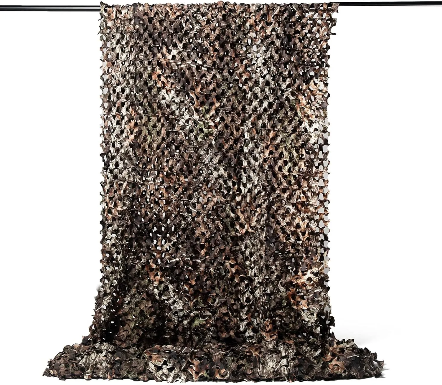 HYOUT Camo Netting Bulk Roll Camouflage Net Ghillie Hunting Blind Camping Sunshade, Military Army Party Decoration