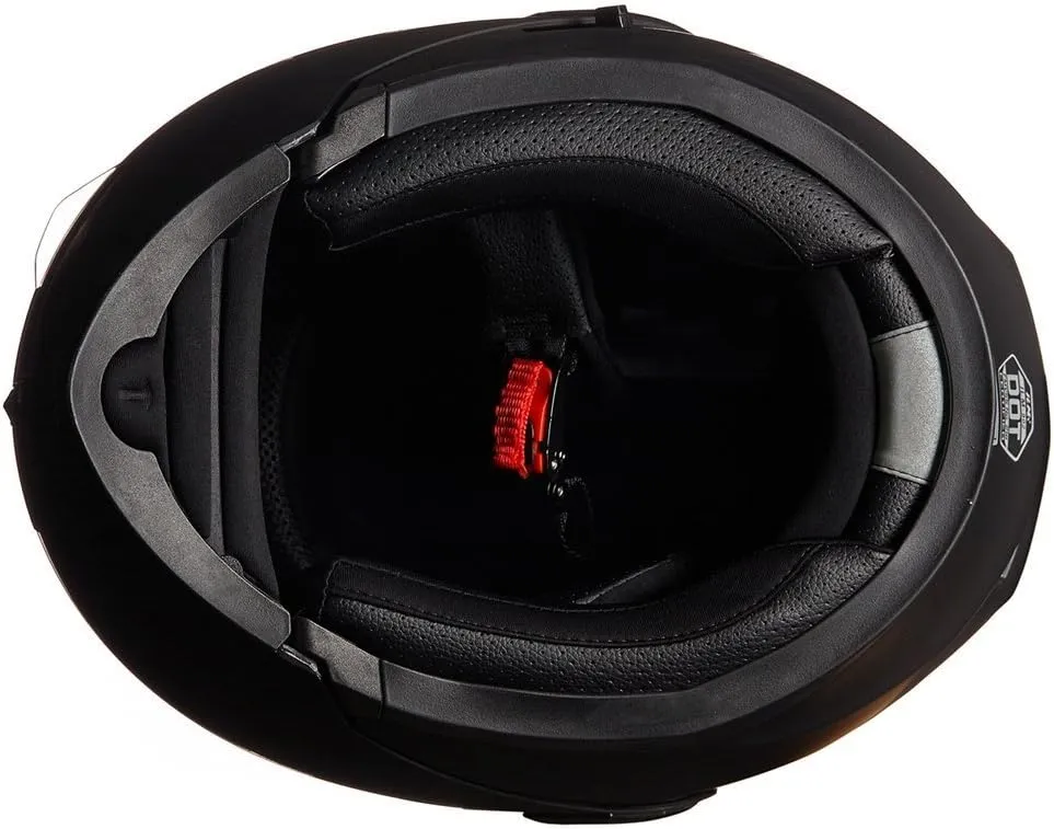 ILM Motorcycle Dual Visor Flip up Modular Full Face Helmet DOT 6 Colors Model 902