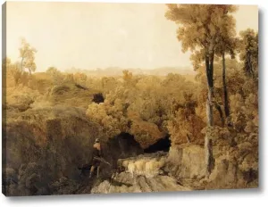 in The Forest of Wychwood by William Turner of Oxford - 12" x 16" Gallery Wrap Canvas Art Print - Ready to Hang