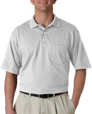 Jerzees 5.6 oz., 50/50 Jersey Pocket Polo with SpotShield (436P) OXFORD