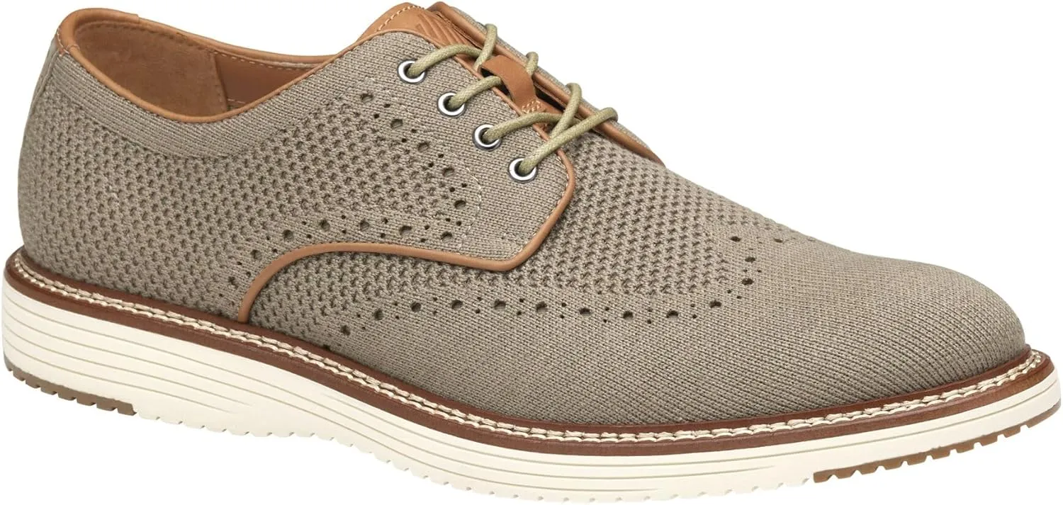Johnston & Murphy Men's Upton Knit Wingtip Shoe
