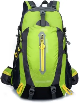 JSEIAJB 40L Waterproof Climbing Rucksack Travel Hiking Backpack Trekking Backpack Outdoor Sport Bag