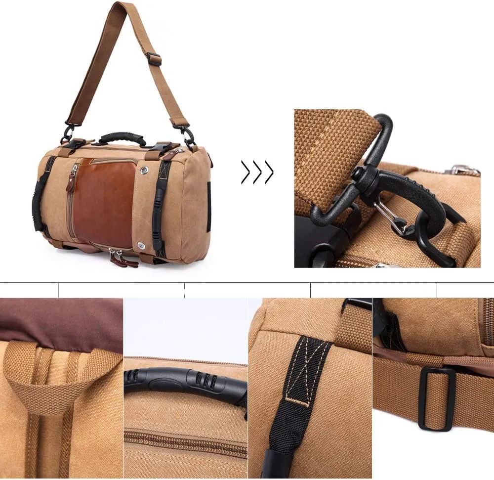 KAKA Wear-Resistant Durable Backpack,Duffle Bag Travel Carry On Backpack