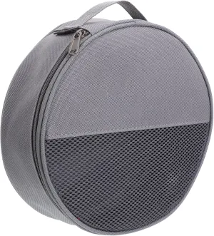 KESYOO Plate Bag Outdoor Camping Dish Storage Pouch Portable Picnic Plate Organizer Durable Canvas and Mesh Container for Camping Supplies and Tableware