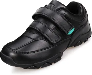Kids Boys Black School Shoes Oxford Uniform Dress Slip Resistant Athletic Sneaker(Little/Big Kids)
