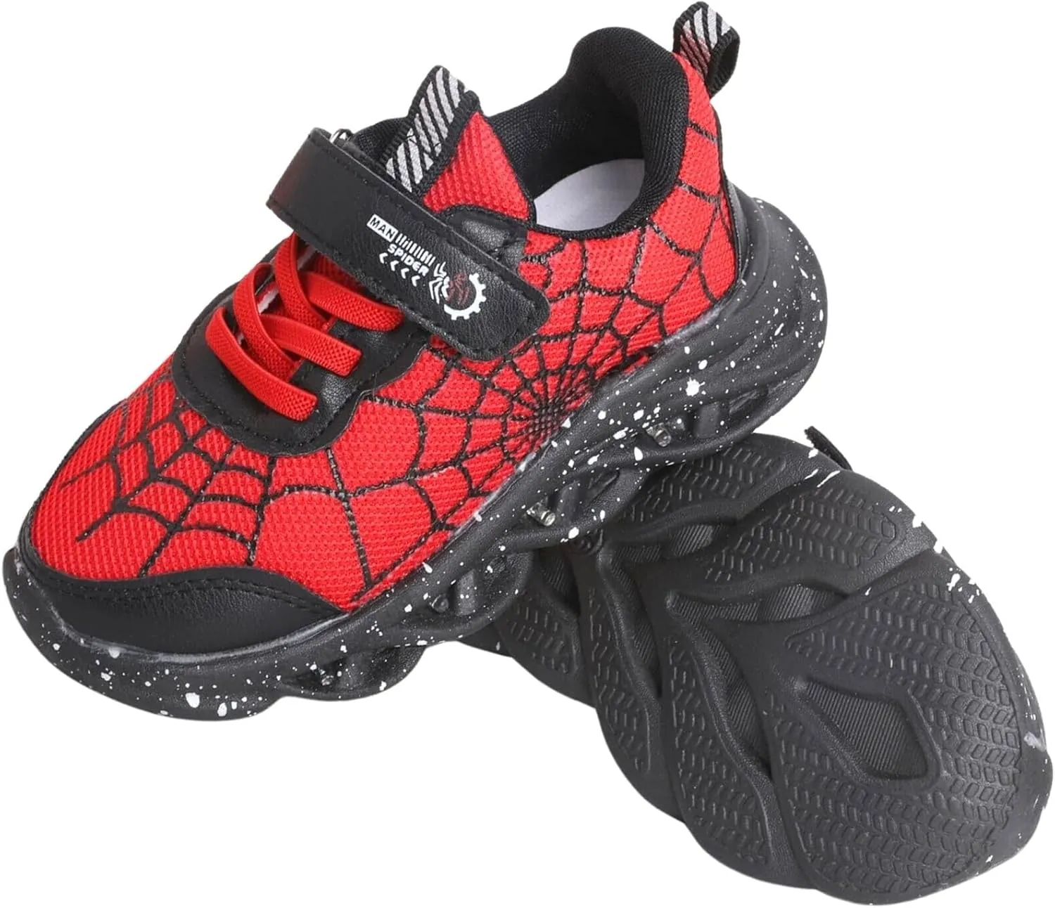 Kids Boys Light Up Trainers LED Shoes Walking Sneakers Toddler Shoes Fashion Flashing Athletic Running Shoe