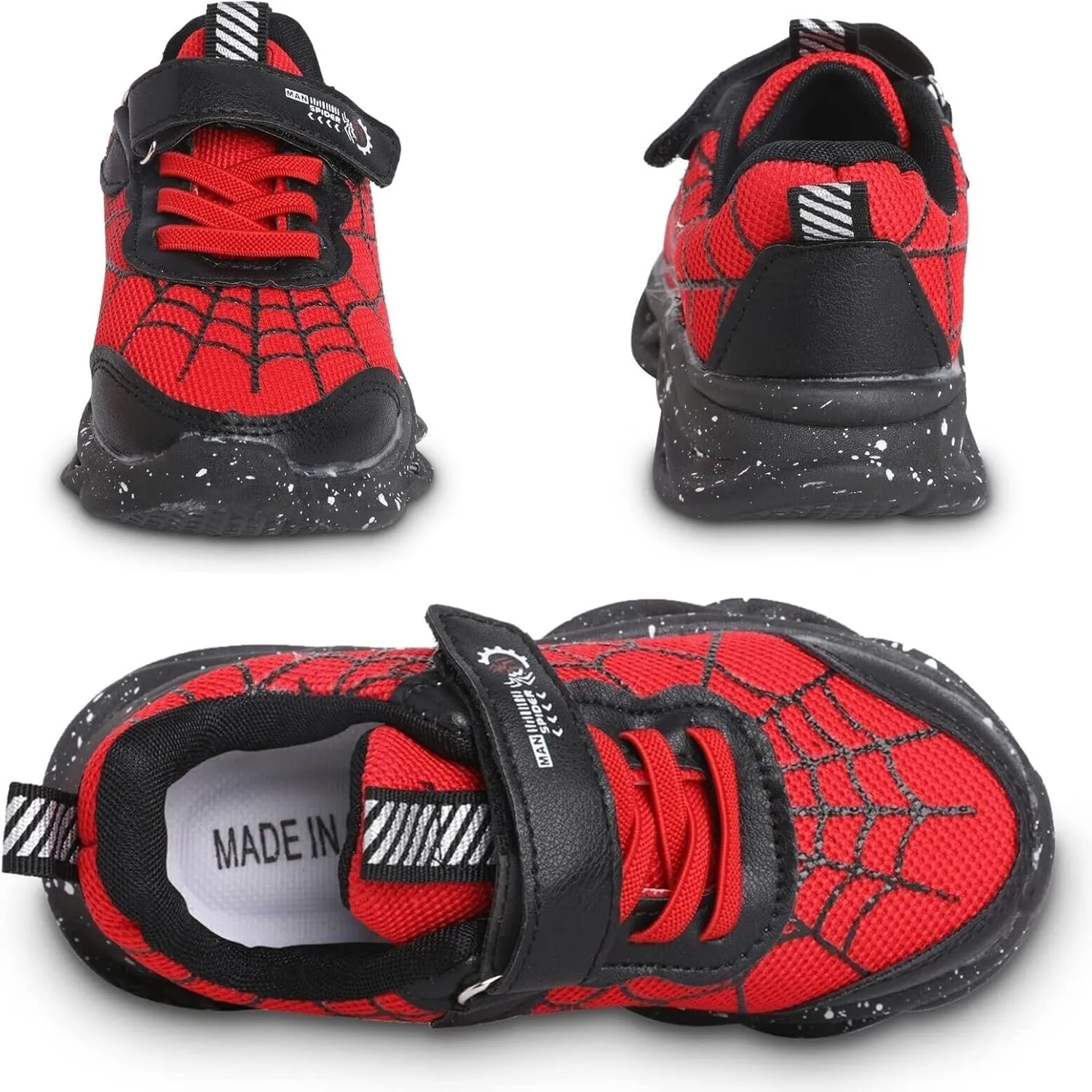 Kids Boys Light Up Trainers LED Shoes Walking Sneakers Toddler Shoes Fashion Flashing Athletic Running Shoe