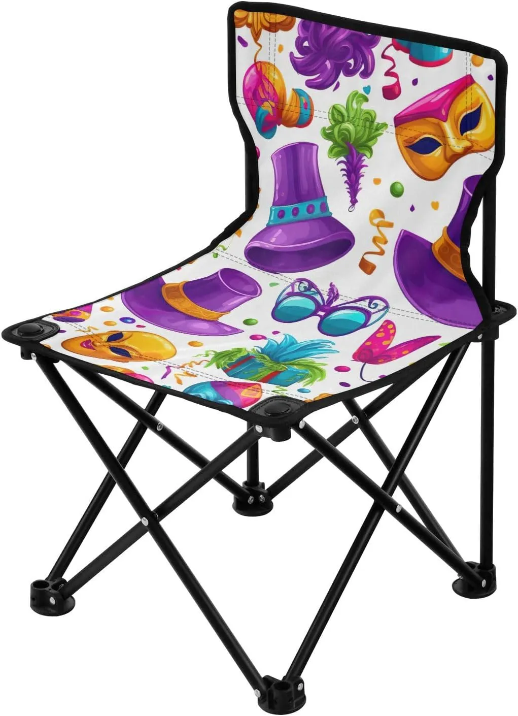 Kigai Folding Camping Chair Heavy Duty Chair Ultralight Compact Portable Beach Chair for Outdoor Camp, Hiking, Travel, Beach, Sporting Event and Picnic, Oil Horse
