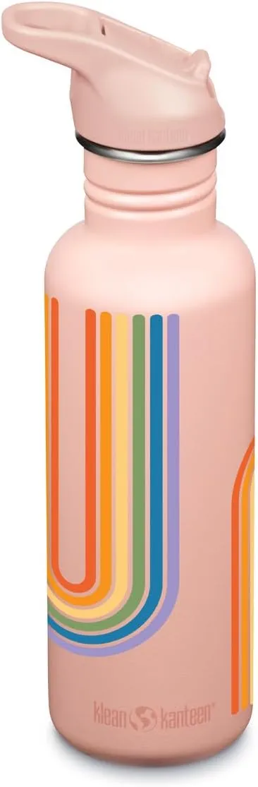 Klean Kanteen Pride Classic 27oz (w/Flip Seal) Rainbow Flow