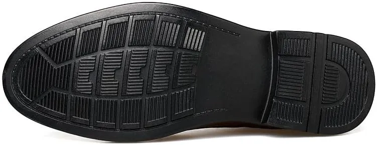 Leather Shoes for Men British Style New Men Oxford Genuine Dress Shoes Brogue Lace Up Flats Male Casual Shoes