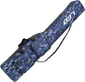 LEOFISHING Fishing Tackle Storage Bag 130cm/4.27ft Portable Fishing Rod Reel Organizer Fishing Pole Gear Tool Cases Carrier Two Layer Durable Oxford Large Capacity Travel Fishing Cover Bag 5 Color