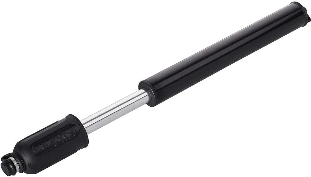 LEZYNE HV Bicycle Hand Pump, High Volume 90 PSI, Presta & Schrader Compatible, Compact Bike Pump