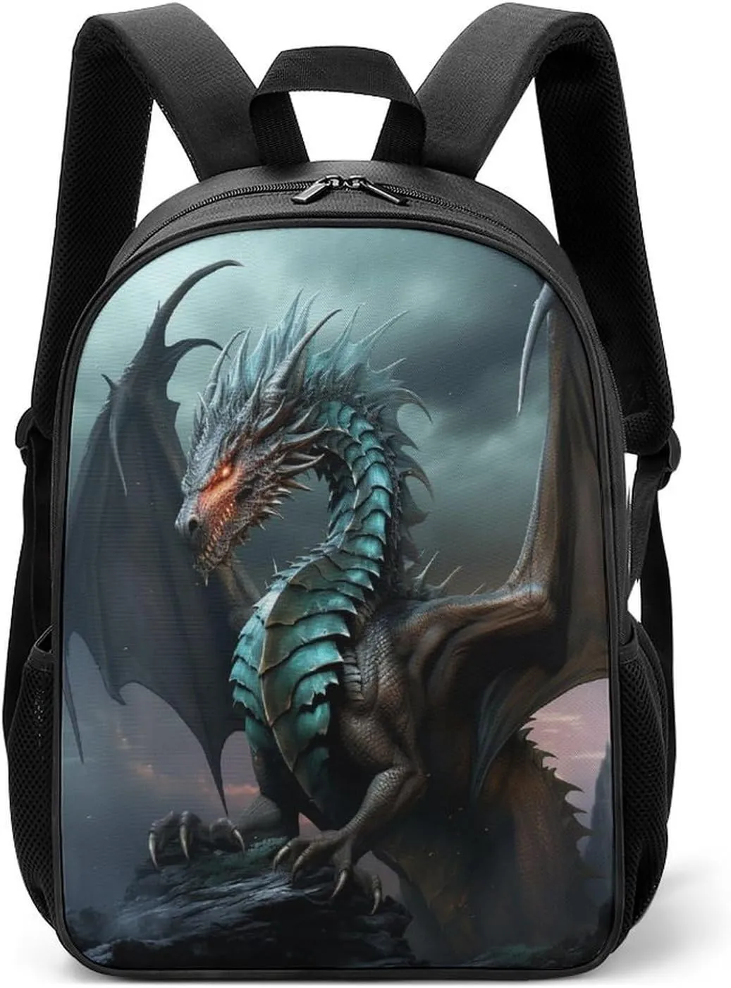 Lightweight Backpacks Cute Travel Bag Durable Mythical Creature Printing Small Travel Backpack For Women & Men