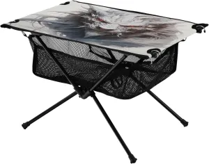 Line Dragon Portable Folding Camping Table, Compact Lightweight Beach Table with Carrying Bag for Outdoor Picnics, BBQs, Camp
