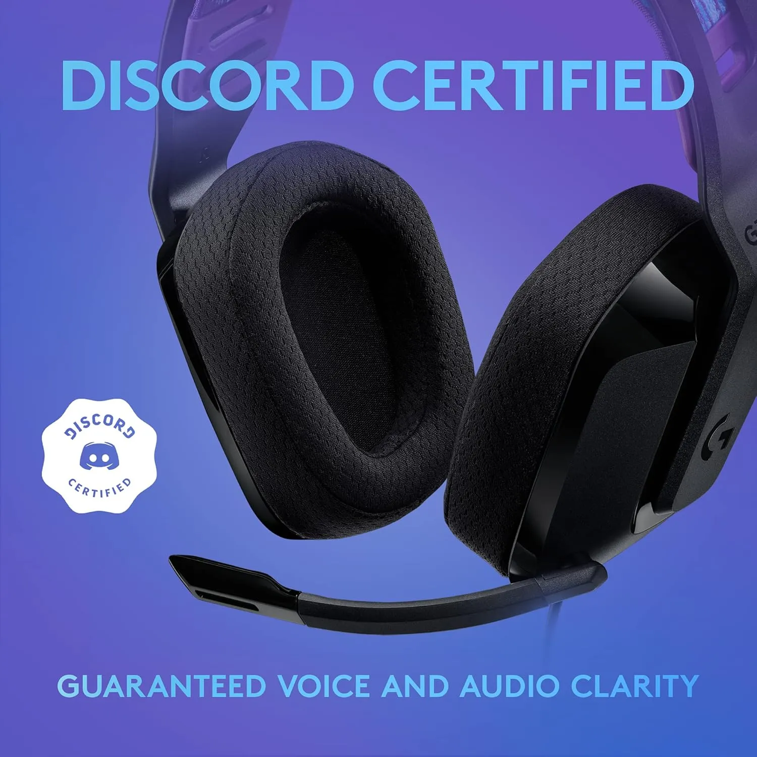 Logitech G335 Wired Gaming Headset, with Flip to Mute Microphone, 3.5mm Audio Jack, Memory Foam Earpads, Lightweight, Compatible with PC, PlayStation, Xbox, Nintendo Switch - Black