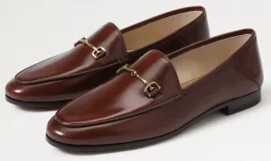 Loraine Toe Sam Edelman On Classic Slip Vamp Almond Best-selling variety Positive reviews Brandy Spiced Loafers