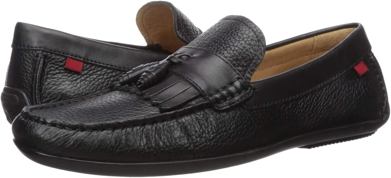 Marc Joseph New York Men's Leather Made in Brazil Kilt/Tassle Driving Loafer
