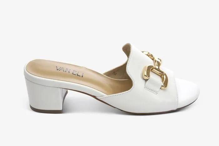 Marmi Shoes Women's Vaneli Oksana - White Nappa