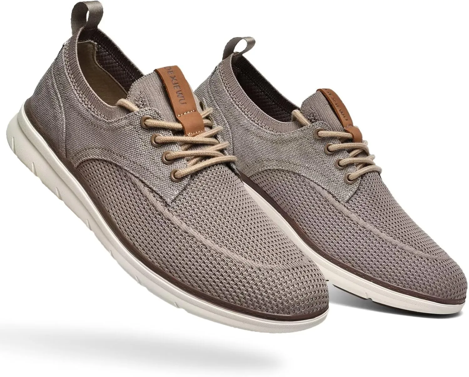 Men's Casual Dress Oxfords Business Walking Shoes Comfortable Mesh Work Sneakers