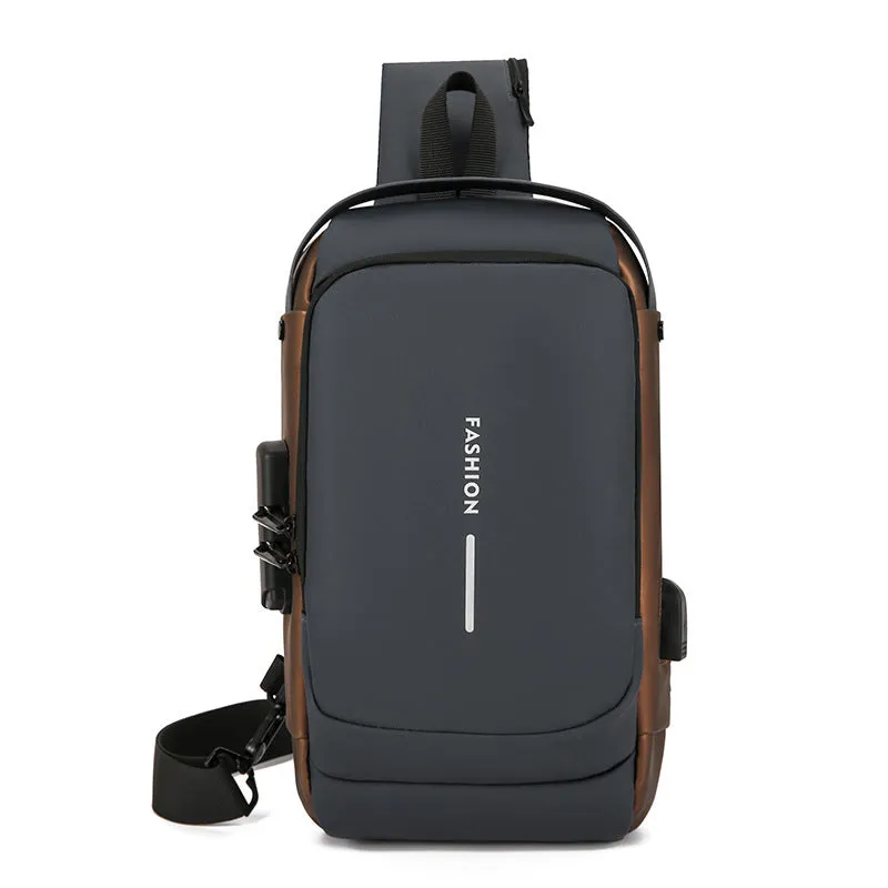 Men's Classic Durable Good Quality Business Men's Chest Bags