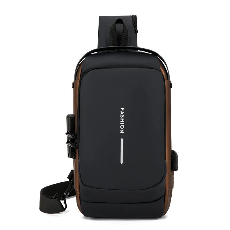 Men's Classic Durable Good Quality Business Men's Chest Bags