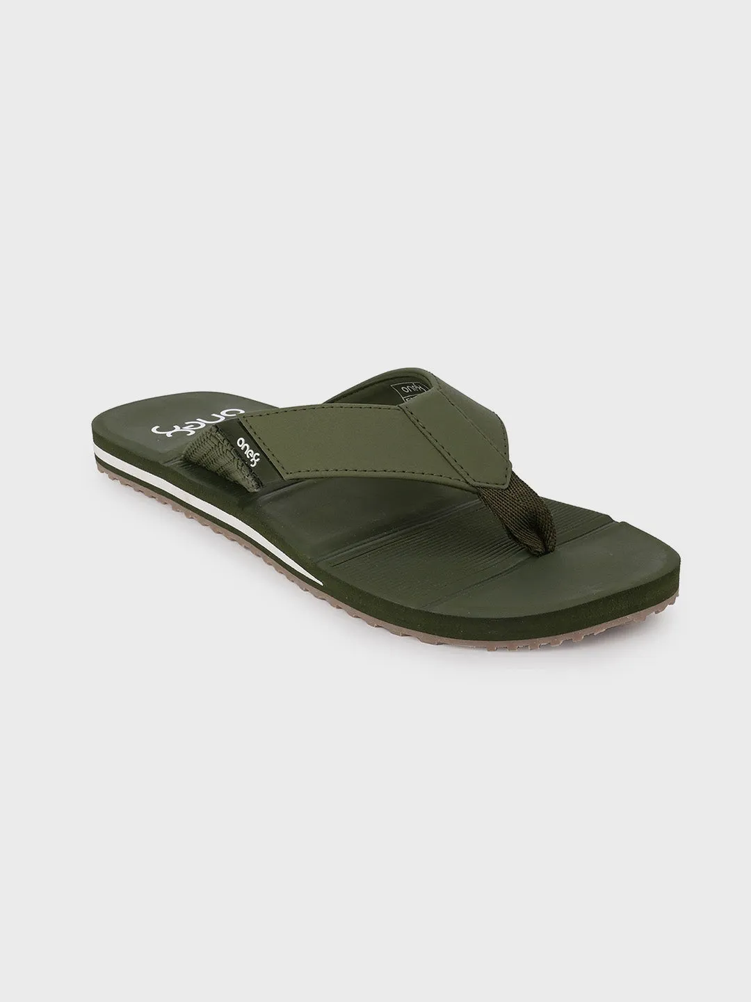 Men's Light-Weight Anti-Skid Bounce Back Mid-Sole Comfortable All Day Wear Slip-ons Slippers/Chappals/Flip-Flops