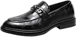 Mens Oxford Shoes Microfiber Leather Formal Business Dress Tuxedo Wedding Prom Comfortable Slip Resistant