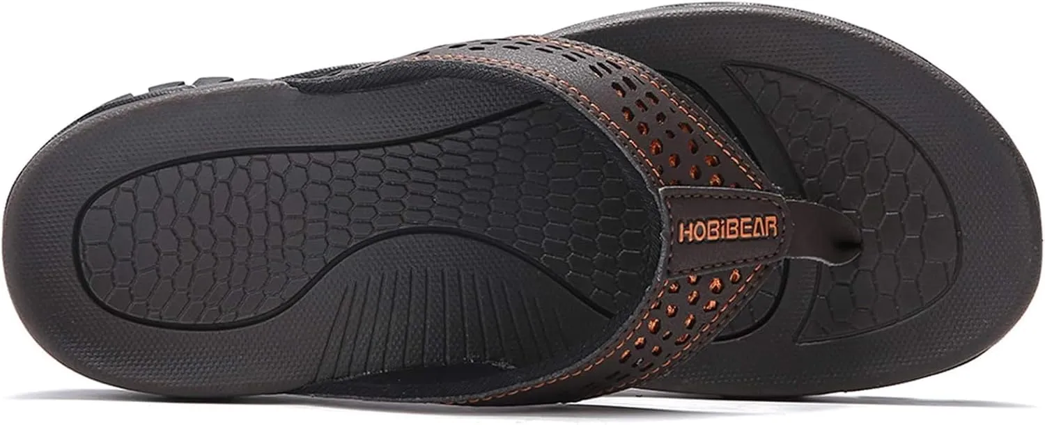 Mens Sport Flip Flops Comfort Sandals Indoor and Outdoor Beach Flip Flop