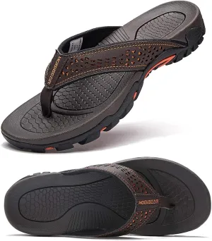 Mens Sport Flip Flops Comfort Sandals Indoor and Outdoor Beach Flip Flop