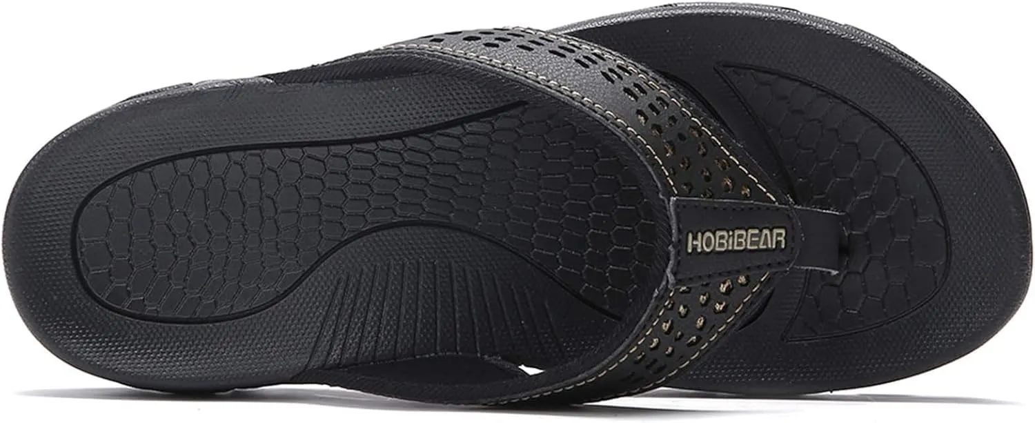 Mens Sport Flip Flops Comfort Sandals Indoor and Outdoor Beach Flip Flop