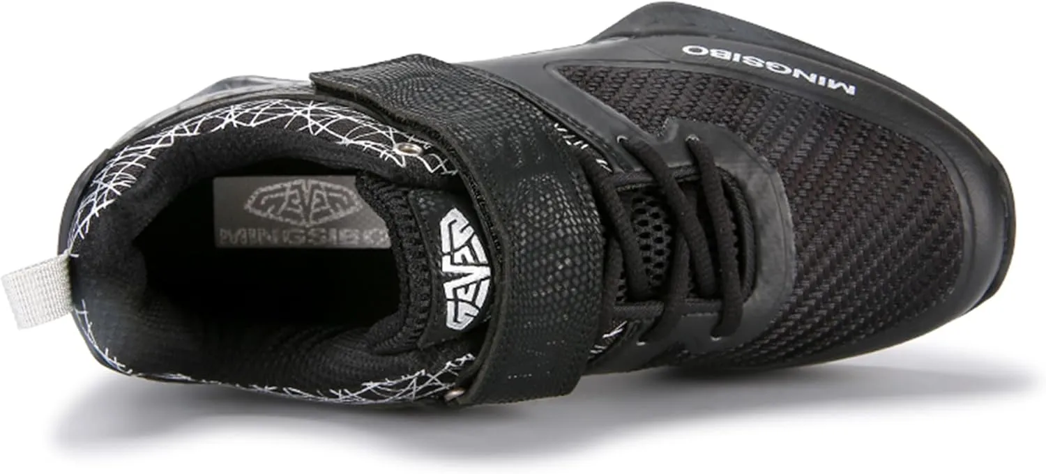 Men's Weightlifting Shoes - Pro-Level Stability for Squats & Deadlifts - High-Traction Grip, Arch Support - Powerlifting & Strength Training Footwear