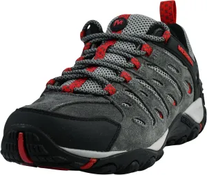 Merrell Mens CROSSLANDER 2 Hiking Shoe, Granite/Cherry, 12