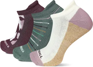 Merrell Unisex-Adult Recycled Everyday Half Cushion Low Cut Tab Socks - 3 Pairs - Breathable Hiking