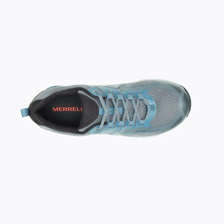 Merrell Women's Siren Edge 3 Waterproof Medium Width Rock/Bluestone TPU J034446