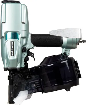 Metabo HPT Coil Siding/Framing Nailer Pro Preferred Brand of Pneumatic Nailers 15 Degree Magazine Accepts 1-3/4-Inch to 3-Inch Nails Ideal for Light Framing Siding & Sheathing NV75A5