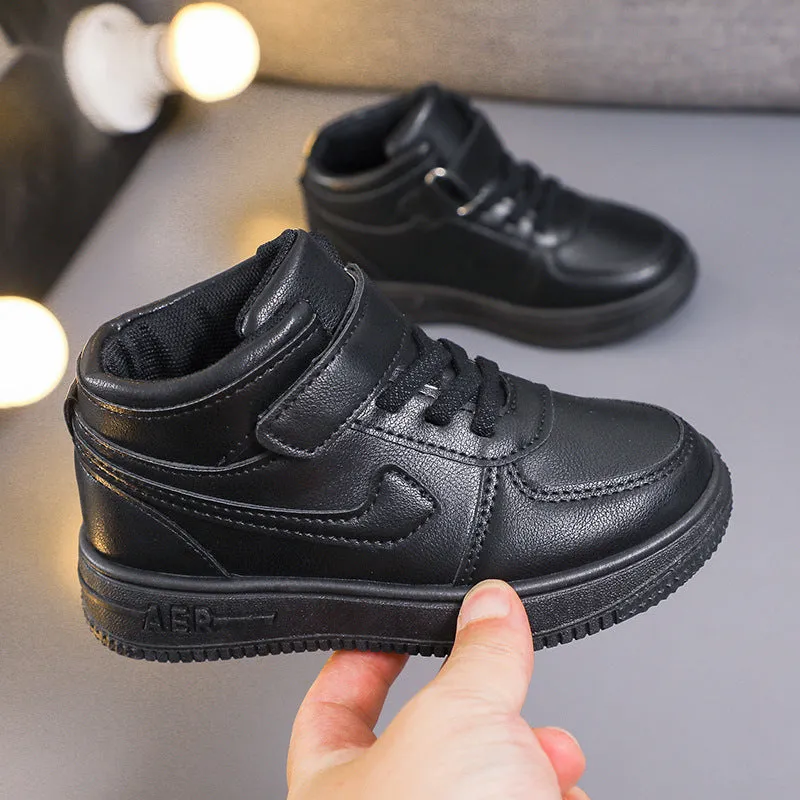 Mid-Rise Velcro Sneakers