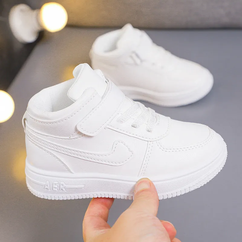 Mid-Rise Velcro Sneakers