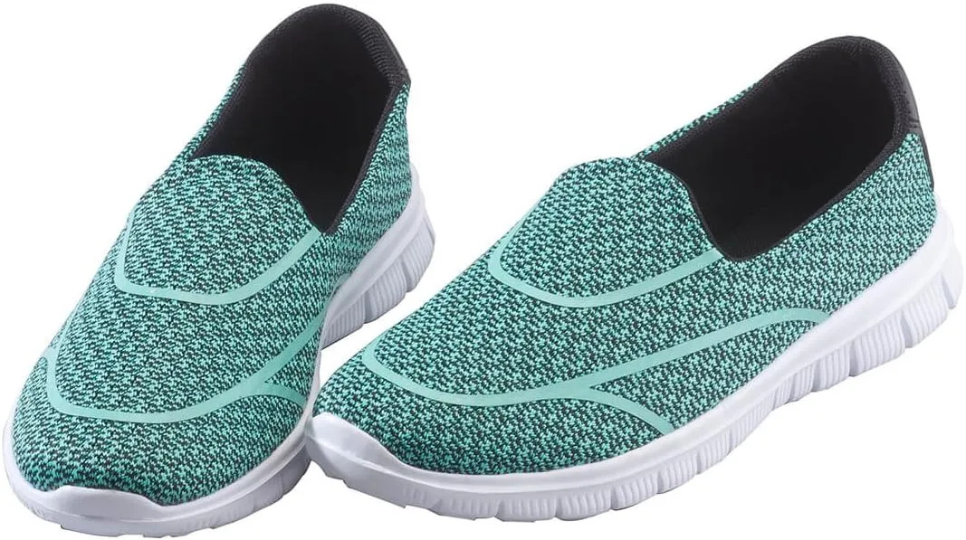 Miles Kimball Silver Steps Feather Lite Walking Shoe, Slip-On Women’s Sneaker