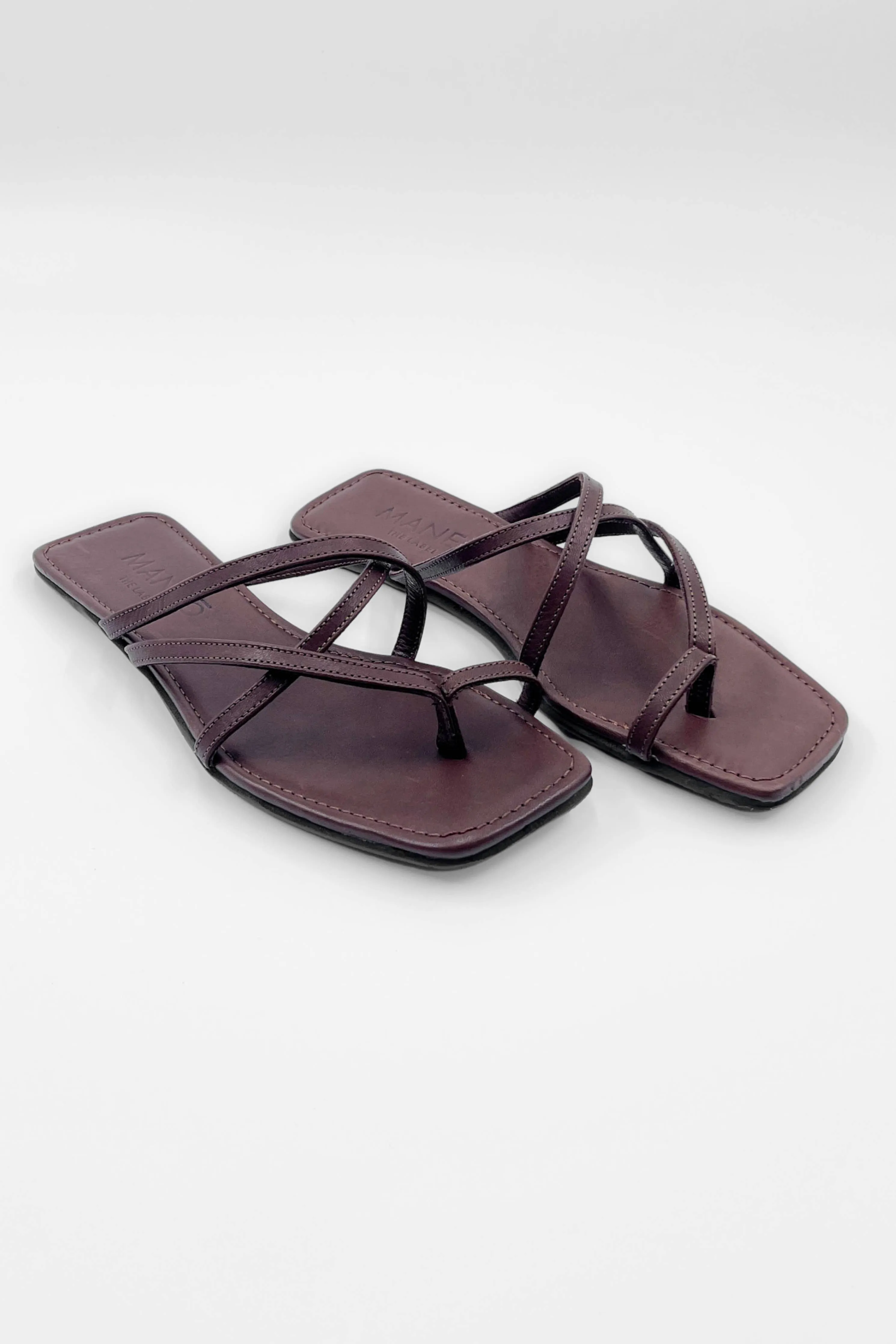 Modern Strappy Leather Sandal