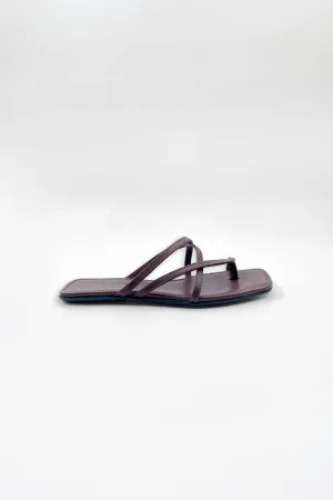Modern Strappy Leather Sandal