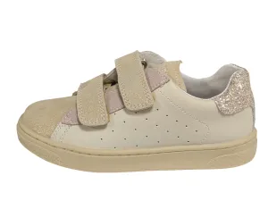 Naturino  Beige Platinum Glitter Velcro Hasselt